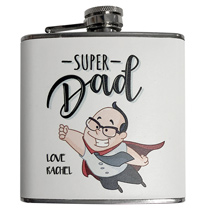 Stainless Steel Flask 6oz incl Delivery