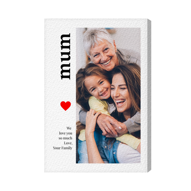 Canvas - Portrait 16x12inch (40x30cm)