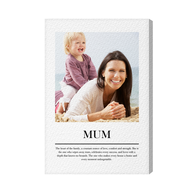 Canvas - Portrait 20x12inch (50x30cm)