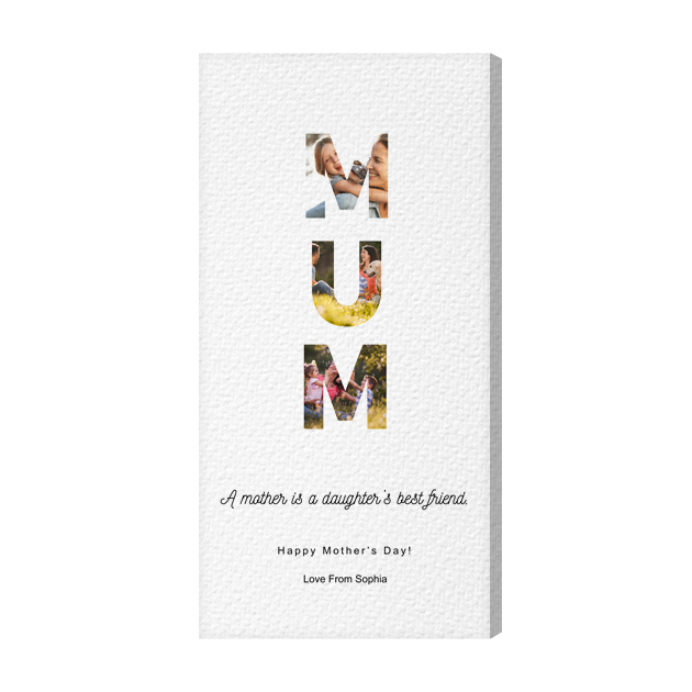 Canvas - Portrait 30x12inch (75x30cm)