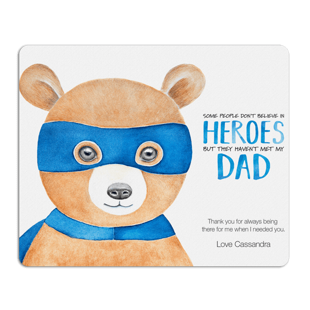 Gepersonaliseerde Muismat Landschap 18 x 22cm