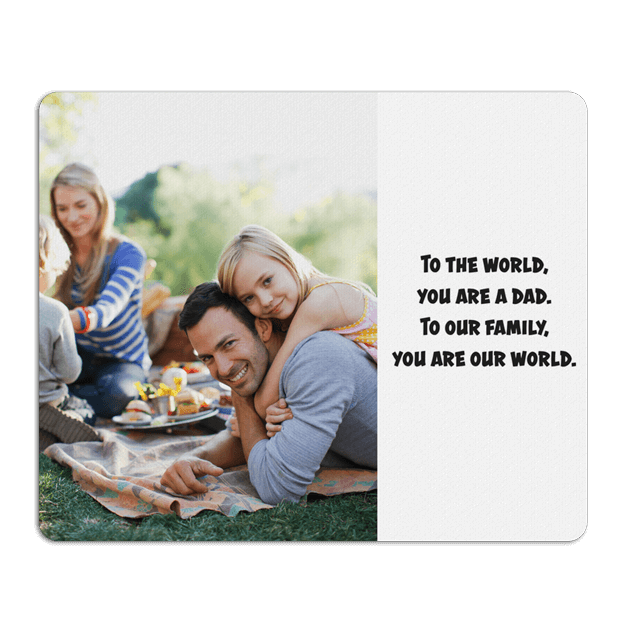 Gepersonaliseerde Muismat Landschap 18 x 22cm