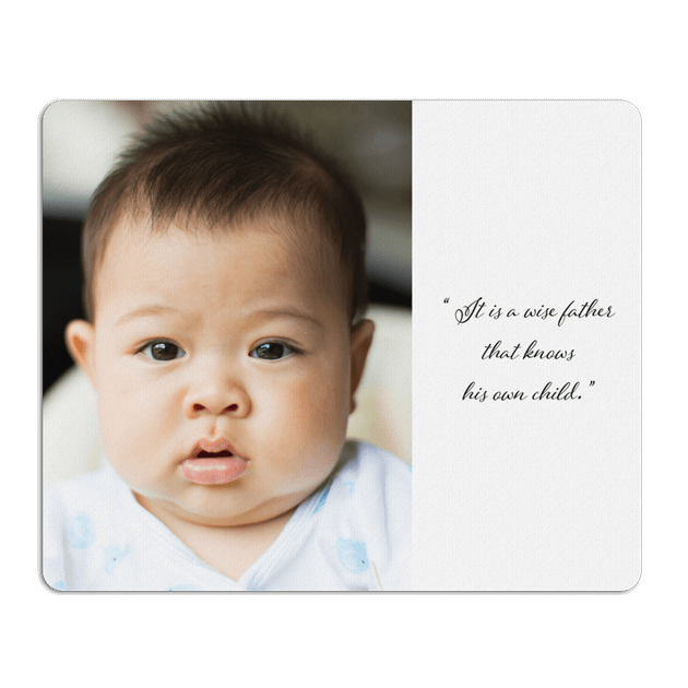 Gepersonaliseerde Muismat Landschap 18 x 22cm