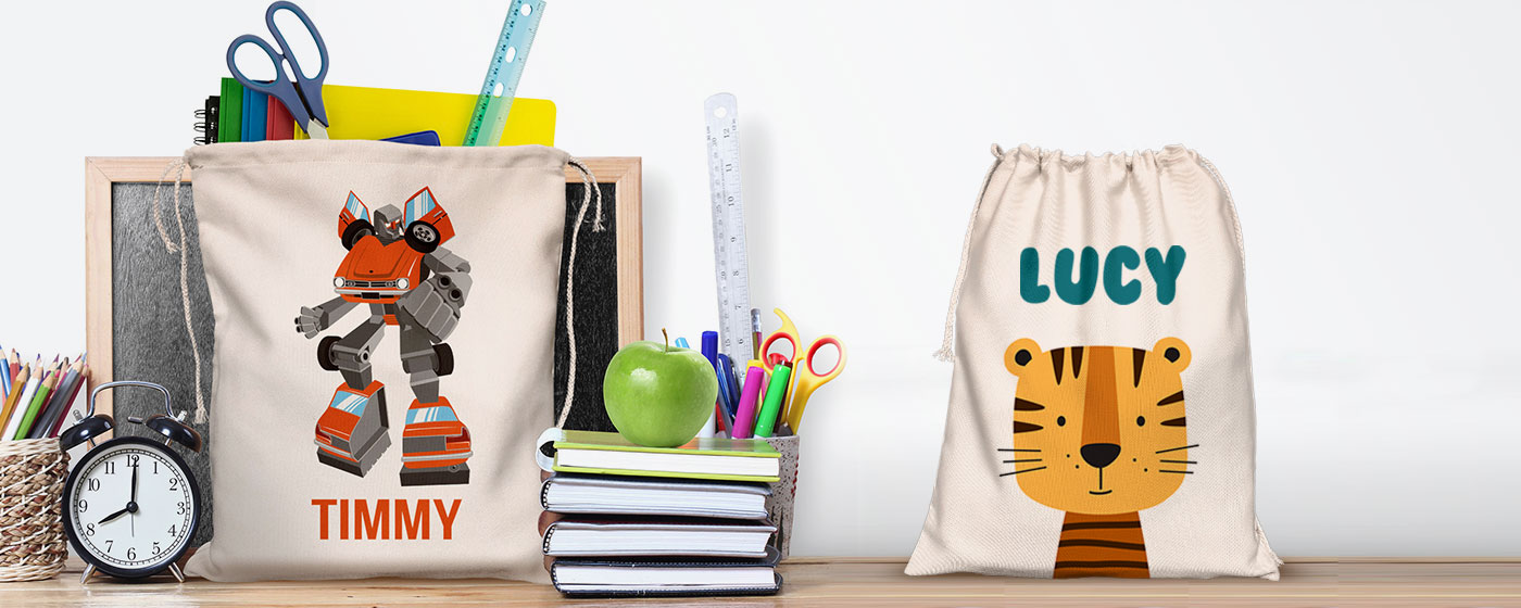 Canvas Drawstring Bag