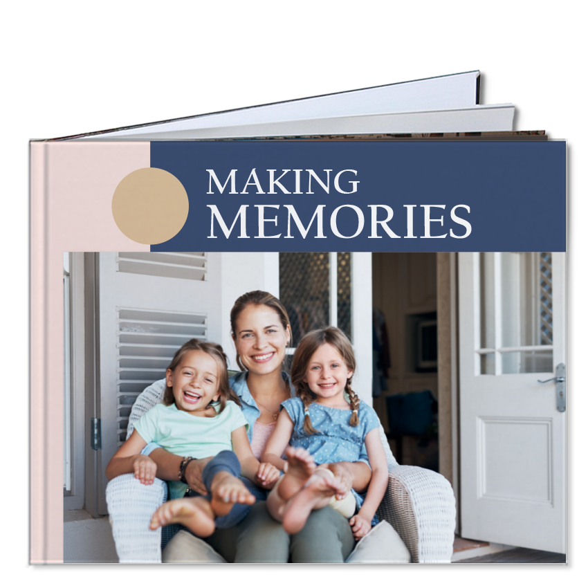 Plat 26cm x 33cm Landschap Fotoboek