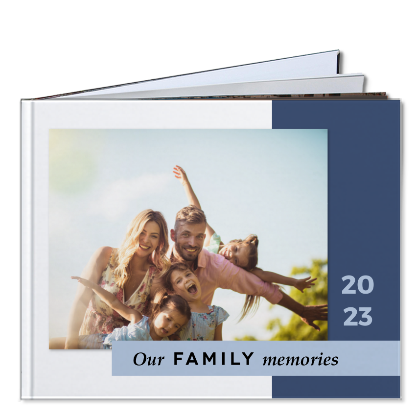 Plat 26cm x 33cm Landschap Fotoboek