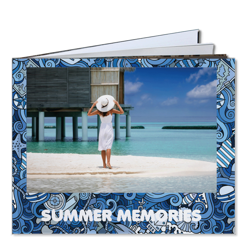 Plat 26cm x 33cm Landschap Fotoboek