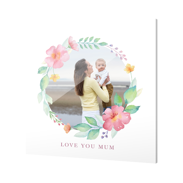 Slimline Acrylic Prints 20cm x 20cm Square