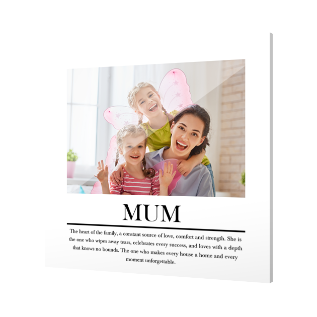 Slimline Acrylic Prints 20cm x 20cm Square