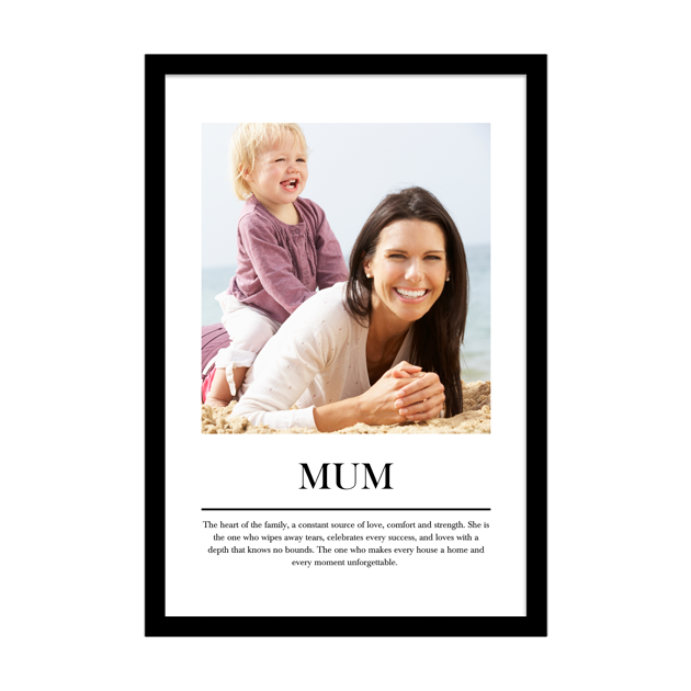 Framed Print - Portrait 18x12inch (45x30cm) 