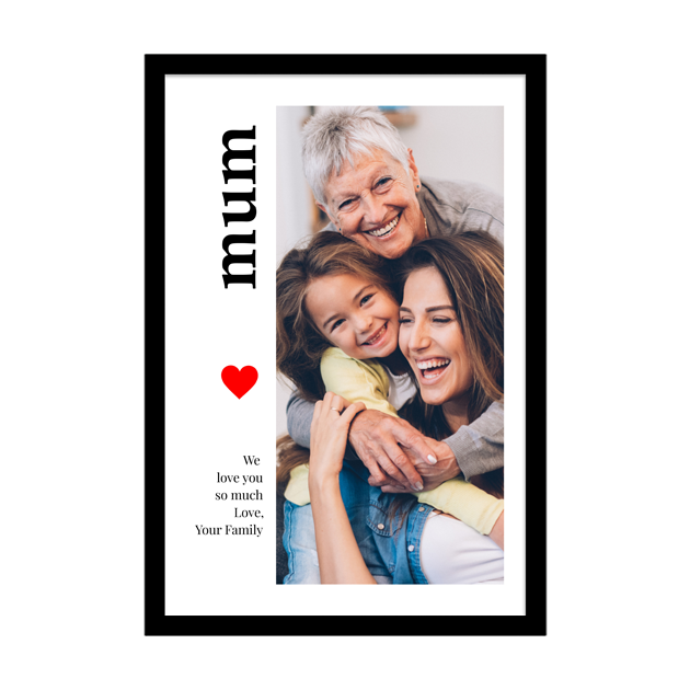 Framed Print - Portrait 48x32inch (120x80cm)