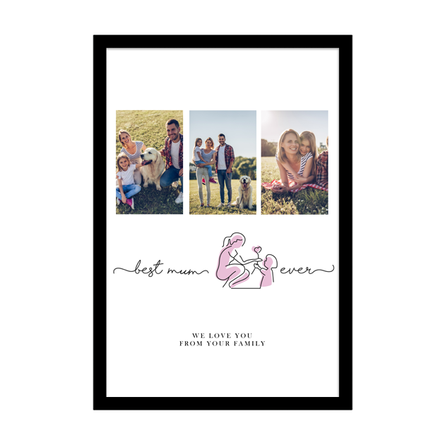 Framed Print - Portrait 12x8inch (30x20cm)