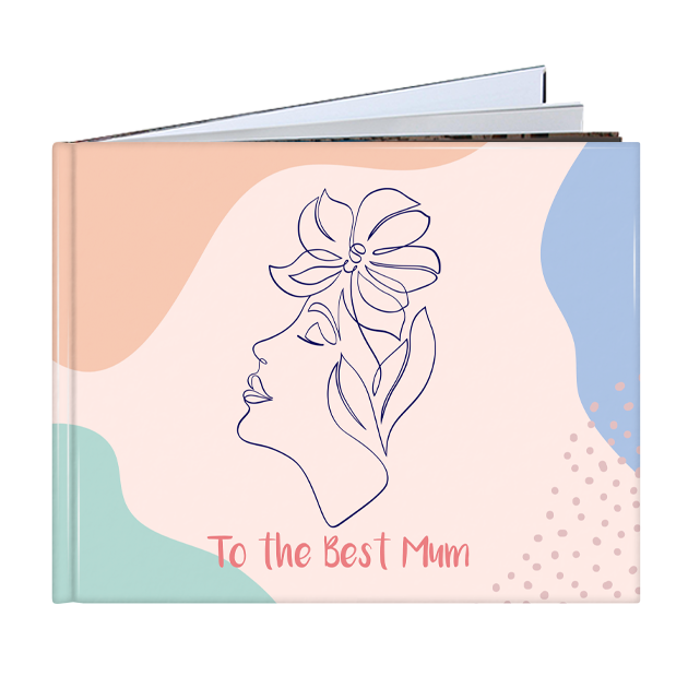 Plat 26cm x 33cm Landschap Fotoboek