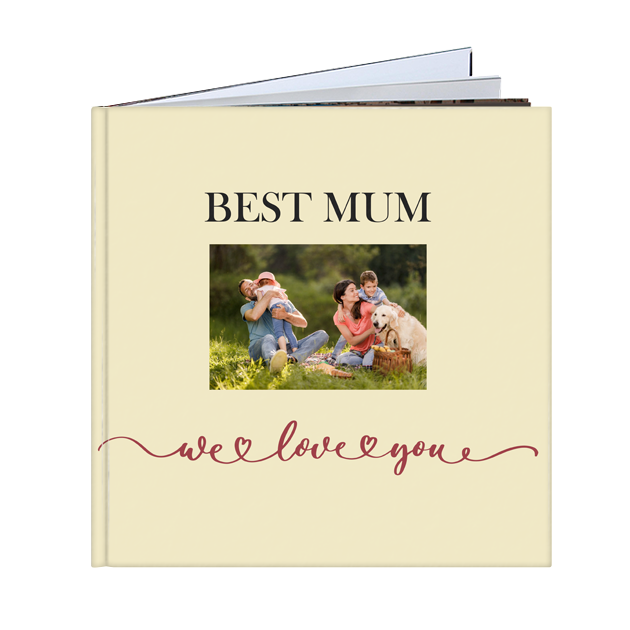 Lay-Flat 30cm x 30cm Square Photobook