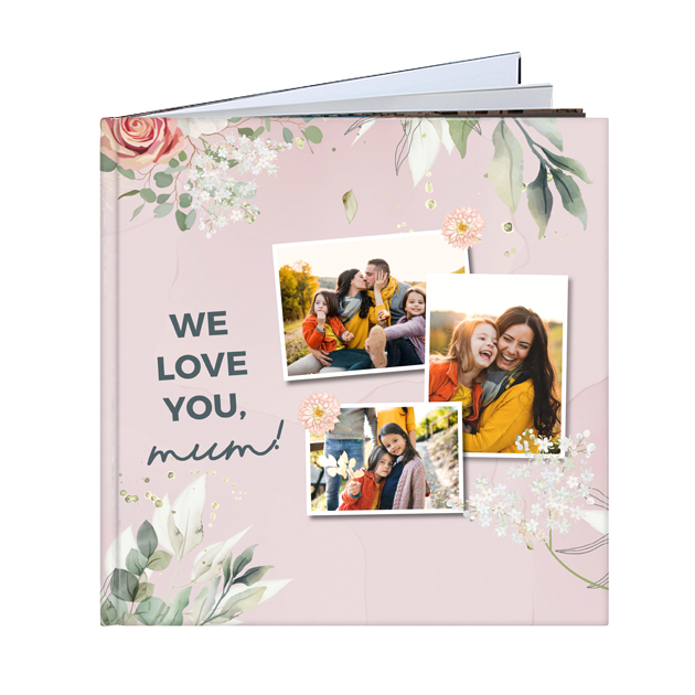 Lay-Flat 30cm x 30cm Square Photobook