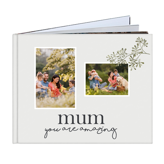 Plat 26cm x 33cm Landschap Fotoboek