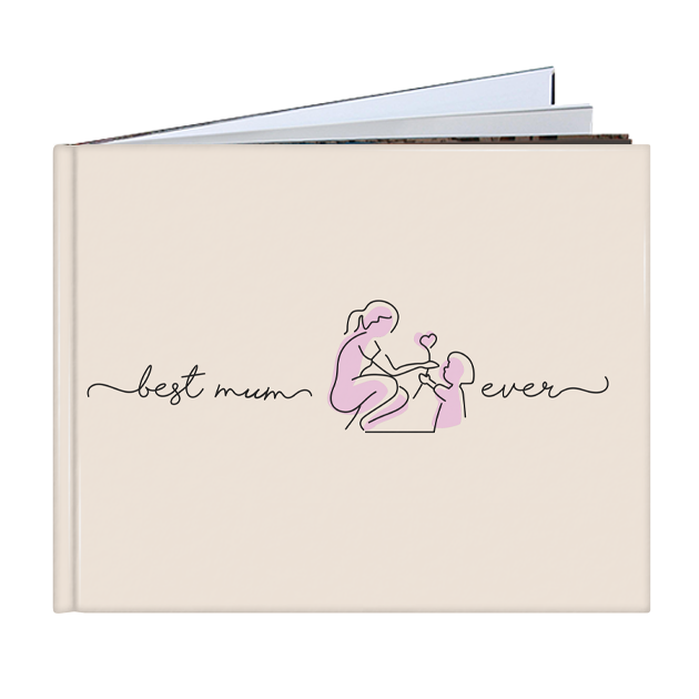 Lay-Flat 22cm x 28cm Landscape Photobook